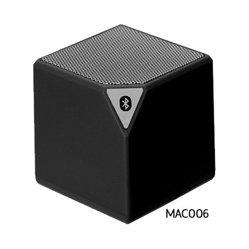 Enceinte MUSIC CUBE BLUETOOTH MIC Noir