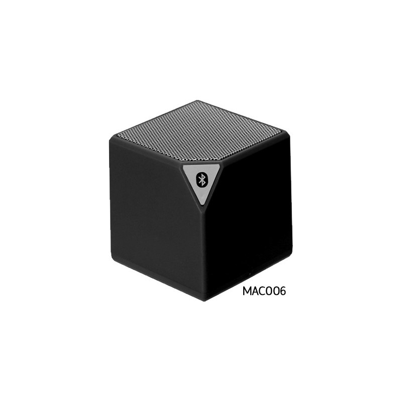 Enceinte MUSIC CUBE BLUETOOTH MIC Noir